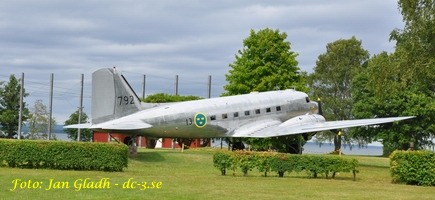 792 i Karlsborg den 19 juli 2010. Foto: Jan Gladh - dc-3.se