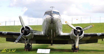 797 utanför Flygvapenmuseum den 7 september 2011. Foto: Jan Gladh - dc-3.se