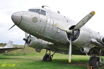 797 utanför Flygvapenmuseum den 14 september 2010. Foto: Jan Gladh - dc-3.se