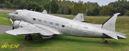 797 utanför Flygvapenmuseum den 14 september 2010. Foto: Jan Gladh - dc-3.se