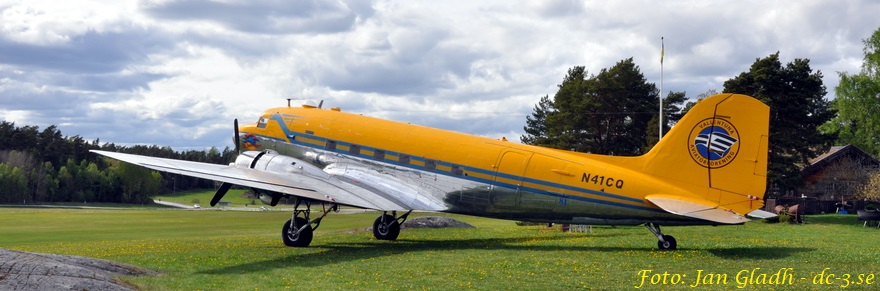 Congo Queen i Vallentuna den 22 maj 2017. Foto © Jan Gladh - dc-3.se