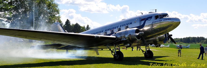 Daisy på Skå-Edeby Veterandag den 17 juni 2017. Foto © Jan Gladh - dc-3.se
